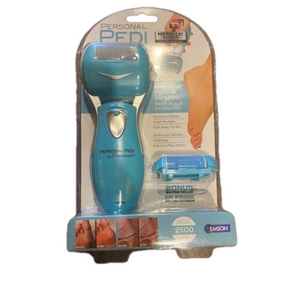 Emson Personal Pedi by Laurant, Blue BRAND NEW removes calluses smooth f…